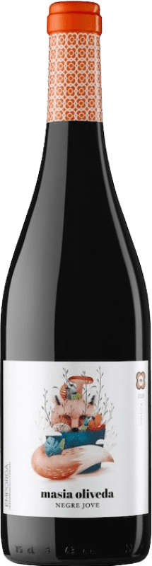 6,95 € 免费送货 | 红酒 Oliveda Masía 年轻的 D.O. Empordà 加泰罗尼亚 西班牙 Grenache, Cabernet Sauvignon 瓶子 75 cl