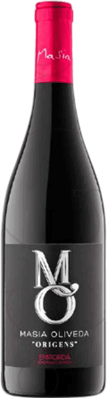 7,95 € Free Shipping | Red wine Oliveda Masía Orígens Aged D.O. Empordà Catalonia Spain Tempranillo, Syrah, Grenache Bottle 75 cl