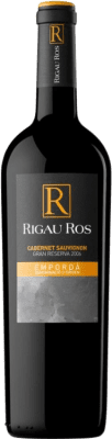 17,95 € Spedizione Gratuita | Vino Rosso Oliveda Rigau Ros Cabernet Gran Riserva D.O. Empordà Catalogna Spagna Merlot, Cabernet Sauvignon 75 cl