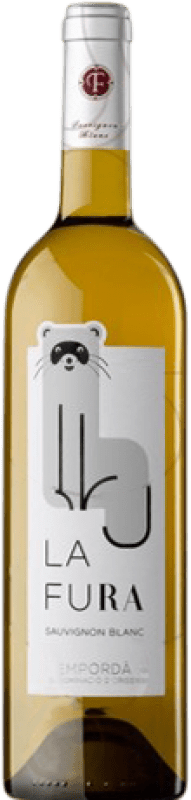 10,95 € Free Shipping | White Wine Oliveda La Fura Crianza — Aged D.O. Empordà Catalonia Spain Sauvignon Bottle 75 cl