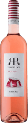 6,95 € Free Shipping | Rosé wine Oliveda Rigau Ros Young D.O. Empordà Catalonia Spain Merlot, Grenache, Mazuelo, Carignan Bottle 75 cl
