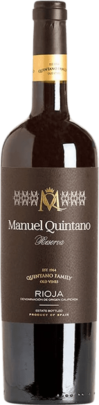 26,95 € Spedizione Gratuita | Vino Rosso Labastida Manuel Quintano Riserva D.O.Ca. Rioja La Rioja Spagna 75 cl