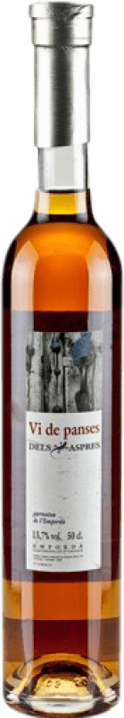 26,95 € Kostenloser Versand | Verstärkter Wein Aspres Vi Panses dels Aspres D.O. Empordà Katalonien Spanien Garnacha Roja Medium Flasche 50 cl