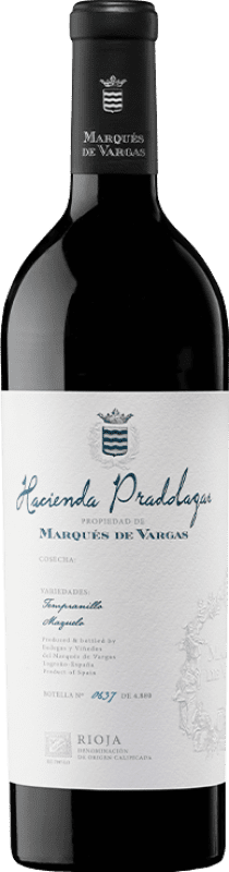 159,95 € Envio grátis | Vinho Tinto Marqués de Vargas H. Pradolagar D.O.Ca. Rioja La Rioja Espanha Tempranillo, Garnacha — Grenache, Mazuelo, Cariñena — Carignan 75 cl