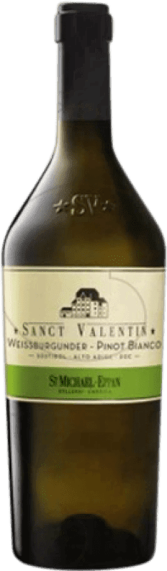 25,95 € Kostenloser Versand | Weißwein St. Michael-Eppan Sanct Valentin Crianza — Kurze Fassreifung D.O.C. Italien Italien Pinot Blanc — Weißburgunder Flasche 75 cl