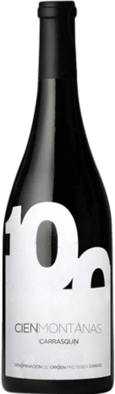 16,95 € Free Shipping | Red wine Vidas Cien Montañas Aged D.O.P. Vino de Calidad de Cangas Castilla y León Spain Carrasquín Bottle 75 cl