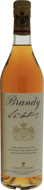 32,95 € Free Shipping | Brandy Pèppoli Antinori Italy Bottle 70 cl