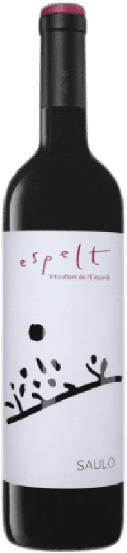 19,95 € Envio grátis | Vinho Tinto Espelt Saulo D.O. Empordà Catalunha Espanha Garnacha — Grenache, Mazuelo, Cariñena — Carignan Garrafa Magnum 1,5 L