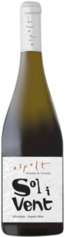 8,95 € Envio grátis | Vinho Branco Espelt Solivent Jovem D.O. Empordà Catalunha Espanha Garnacha — Grenache, Macabeo Eco — Biológico 75 cl