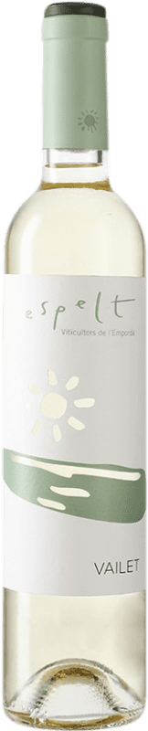 4,95 € Free Shipping | White wine Espelt Vailet Young D.O. Empordà Catalonia Spain Grenache White, Macabeo Medium Bottle 50 cl