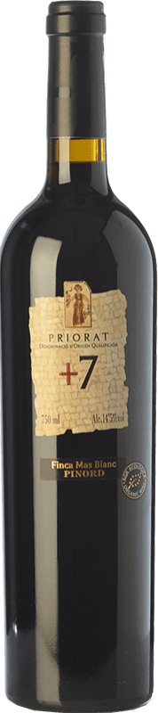 28,95 € Free Shipping | Red wine Pinord + 7 Finca Mas Blanc Crianza D.O.Ca. Priorat Catalonia Spain Syrah, Grenache, Cabernet Sauvignon Bottle 75 cl