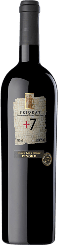 32,95 € Envoi gratuit | Vin rouge Pinord Más Siete 7 Finca Mas Blanc Crianza D.O.Ca. Priorat Catalogne Espagne Syrah, Grenache, Cabernet Sauvignon Bouteille 75 cl