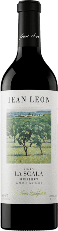 48,95 € Spedizione Gratuita | Vino Rosso Jean Leon Vinya La Scala Gran Riserva D.O. Penedès Catalogna Spagna Cabernet Sauvignon 75 cl