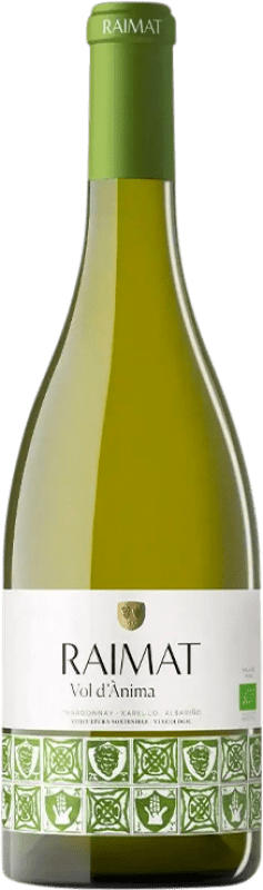 10,95 € Envio grátis | Vinho Branco Raimat Vol d'Ànima Jovem D.O. Costers del Segre Catalunha Espanha Xarel·lo, Chardonnay, Albariño — Albarinho 75 cl
