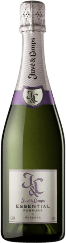 17,95 € Spedizione Gratuita | Spumante bianco Juvé y Camps Cinta Púrpura Brut Riserva D.O. Cava Catalogna Spagna Macabeo, Xarel·lo, Parellada Bottiglia 75 cl