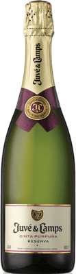 11,95 € 送料無料 | 白スパークリングワイン Juvé y Camps Cinta Púrpura Brut 予約 D.O. Cava カタロニア スペイン Macabeo, Xarel·lo, Parellada ハーフボトル 37 cl