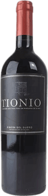 55,95 € Envío gratis | Vino tinto Tionio Reserva D.O. Ribera del Duero Castilla y León España Tempranillo Botella Magnum 1,5 L