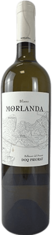 17,95 € Envio grátis | Vinho branco Viticultors del Priorat Morlanda Crianza D.O.Ca. Priorat Catalunha Espanha Grenache Branca, Macabeo Garrafa 75 cl