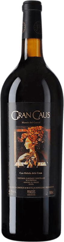 99,95 € Free Shipping | Red Wine Can Ràfols Gran Caus Reserve — Aged D.O. Penedès Catalonia Spain Merlot, Cabernet Sauvignon, Cabernet Franc Magnum Bottle 1,5 L