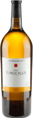 107,95 € Spedizione Gratuita | Vino bianco Can Ràfols El Rocallis Crianza D.O. Penedès Catalogna Spagna Incroccio Manzoni Bottiglia Magnum 1,5 L