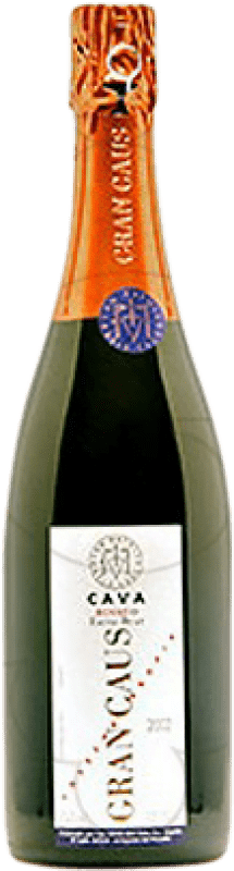 14,95 € 免费送货 | 桃红起泡酒 Can Ràfols Gran Caus Brut Nature — 天然干型起泡酒 珍藏 D.O. Cava 加泰罗尼亚 西班牙 Pinot Noir — 黑皮诺 瓶装 75 cl
