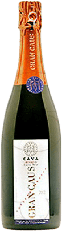 13,95 € 免费送货 | 玫瑰气泡酒 Can Ràfols Gran Caus Rosat Brut Nature 预订 D.O. Cava 加泰罗尼亚 西班牙 Pinot Black 瓶子 75 cl