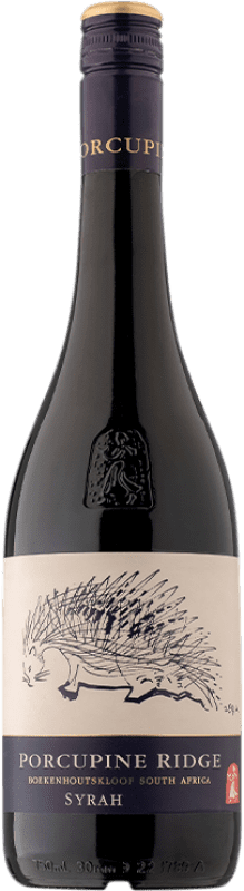 21,95 € Free Shipping | Red wine Boekenhoutskloof Porcupine Ridge Aged South Africa Syrah Bottle 75 cl