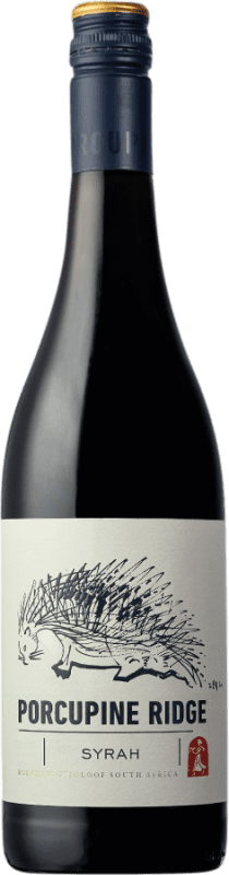 12,95 € Kostenloser Versand | Rotwein Boekenhoutskloof Porcupine Ridge Alterung Südafrika Syrah Flasche 75 cl