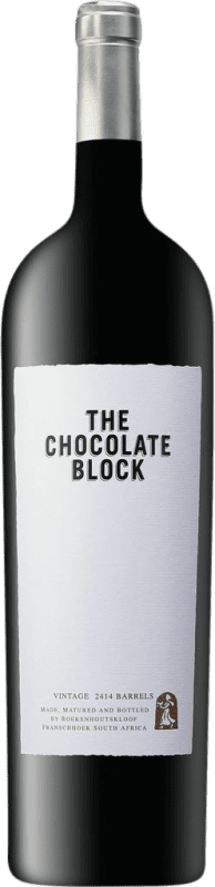 78,95 € 送料無料 | 赤ワイン Boekenhoutskloof The Chocolate Block 南アフリカ Syrah, Grenache, Cabernet Sauvignon, Cinsault, Viognier マグナムボトル 1,5 L