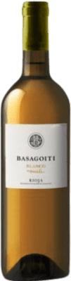 9,95 € Envío gratis | Vino blanco Basagoiti Joven D.O.Ca. Rioja La Rioja España Tempranillo Botella 75 cl