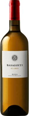 12,95 € Free Shipping | White wine Basagoiti Young D.O.Ca. Rioja The Rioja Spain Tempranillo Bottle 75 cl