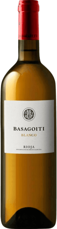 12,95 € Envío gratis | Vino blanco Basagoiti Joven D.O.Ca. Rioja La Rioja España Tempranillo Botella 75 cl