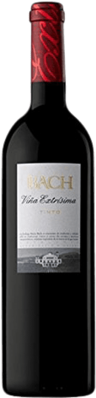 6,95 € Envío gratis | Vino Tinto Bach Crianza D.O. Catalunya Cataluña España Tempranillo, Merlot, Cabernet Sauvignon Botella 75 cl