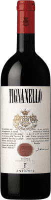 135,95 € Free Shipping | Red wine Antinori Tignanello D.O.C. Italy Italy Cabernet Sauvignon, Sangiovese, Cabernet Franc Bottle 75 cl