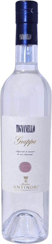 65,95 € Spedizione Gratuita | Grappa Antinori Tignanello Italia Bottiglia Medium 50 cl