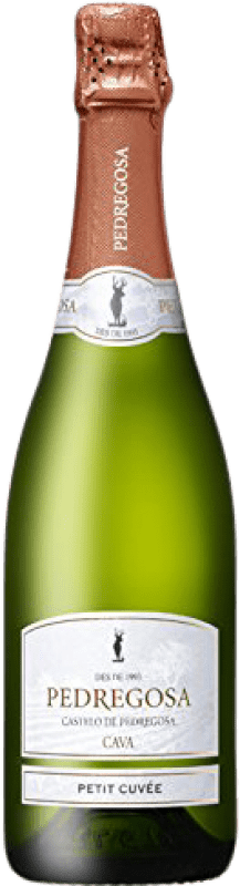 8,95 € Envio grátis | Espumante Branco Pedregosa Petit Brut Nature — Bruto Natural Cuvée Jovem D.O. Cava Catalunha Espanha Macabeo, Xarel·lo, Parellada 75 cl