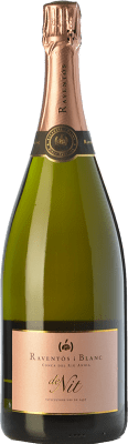 44,95 € Free Shipping | Rosé sparkling Raventós i Blanc de Nit Brut Joven Catalonia Spain Monastrell, Macabeo, Xarel·lo, Parellada Magnum Bottle 1,5 L