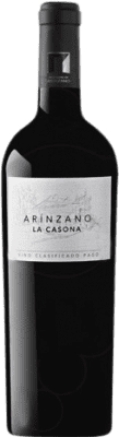 75,95 € Envío gratis | Vino tinto Arínzano La Casona D.O.P. Vino de Pago de Arínzano Navarra España Tempranillo, Merlot Botella Magnum 1,5 L
