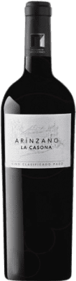 78,95 € Envío gratis | Vino tinto Arínzano La Casona D.O.P. Vino de Pago Señorío de Arínzano Navarra España Tempranillo, Merlot Botella Magnum 1,5 L