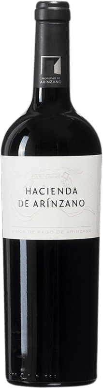 21,95 € Envío gratis | Vino tinto Arínzano Hacienda Crianza D.O.P. Vino de Pago Señorío de Arínzano Navarra España Tempranillo, Merlot, Cabernet Sauvignon Botella 75 cl