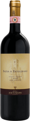 62,95 € 免费送货 | 红酒 Badia a Passignano Antinori D.O.C.G. Chianti 意大利 Sangiovese 瓶子 75 cl