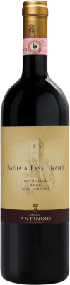 71,95 € Envío gratis | Vino tinto Badia a Passignano Antinori D.O.C.G. Chianti Toscana Italia Sangiovese Botella 75 cl