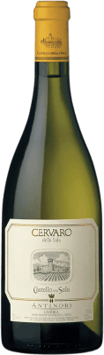 91,95 € Envio grátis | Vinho branco Castello della Sala Antinori Cervaro Crianza D.O.C. Itália Itália Chardonnay, Greco Garrafa 75 cl