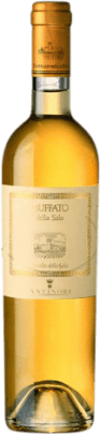 42,95 € Бесплатная доставка | Крепленое вино Castello della Sala Antinori Muffato D.O.C. Italy Италия Sauvignon White, Gewürztraminer, Riesling, Sémillon, Greco бутылка Medium 50 cl