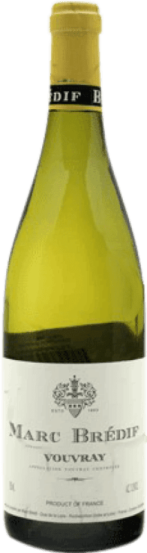 16,95 € Бесплатная доставка | Белое вино Brédif Vouvray старения A.O.C. France Франция Chenin White бутылка 75 cl