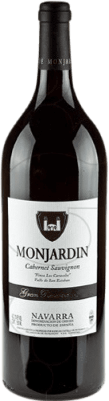 27,95 € Spedizione Gratuita | Vino rosso Castillo de Monjardín Gran Riserva D.O. Navarra Navarra Spagna Cabernet Sauvignon Bottiglia Magnum 1,5 L