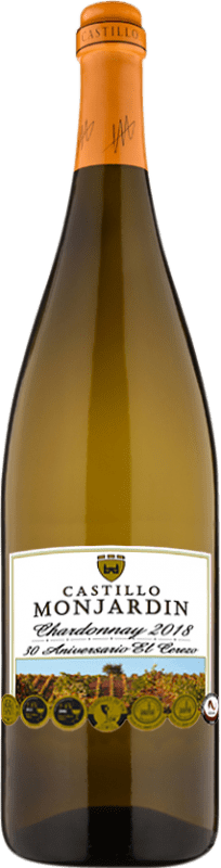 26,95 € Envoi gratuit | Vin Blanc Castillo de Monjardín Jeune D.O. Navarra Navarre Espagne Chardonnay Bouteille Jéroboam-Double Magnum 3 L