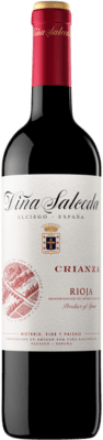 12,95 € Envoi gratuit | Vin rouge Viña Salceda Crianza D.O.Ca. Rioja Pays Basque Espagne Tempranillo, Graciano, Mazuelo Bouteille 75 cl