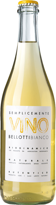 23,95 € Free Shipping | White wine Cascina degli Ulivi Semplicemente Vino Bellotti Bianco Young D.O.C. Italy Italy Cortese Bottle 75 cl