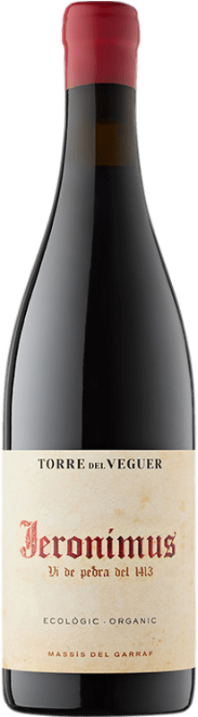 23,95 € Free Shipping | Red wine Torre del Veguer Jeronimus Crianza D.O. Penedès Catalonia Spain Syrah, Cabernet Sauvignon Bottle 75 cl